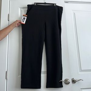 Plus straight leg yoga pant